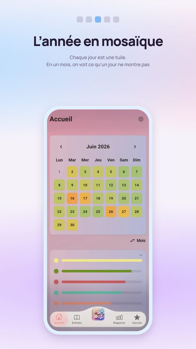 Une année en mosaïque